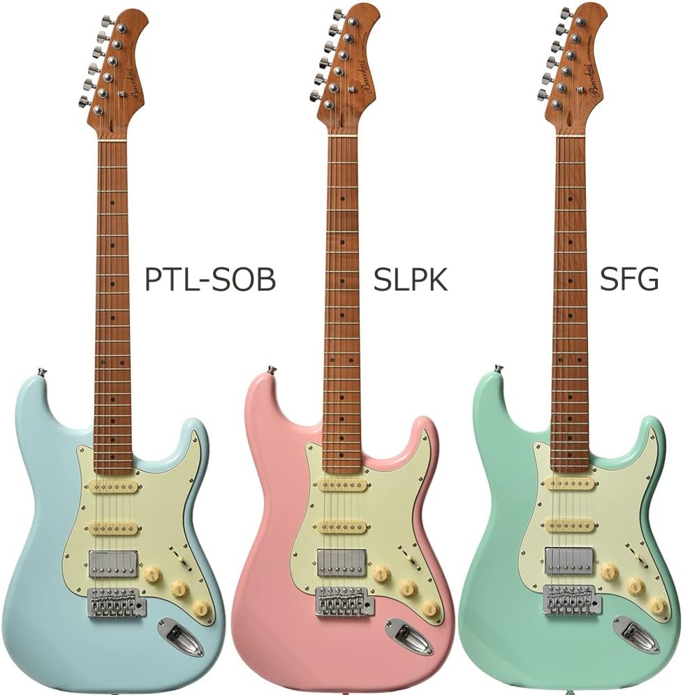 Bacchus BST-2-RSM/M エレキギター初心者14点セット 【VOXアンプ付き